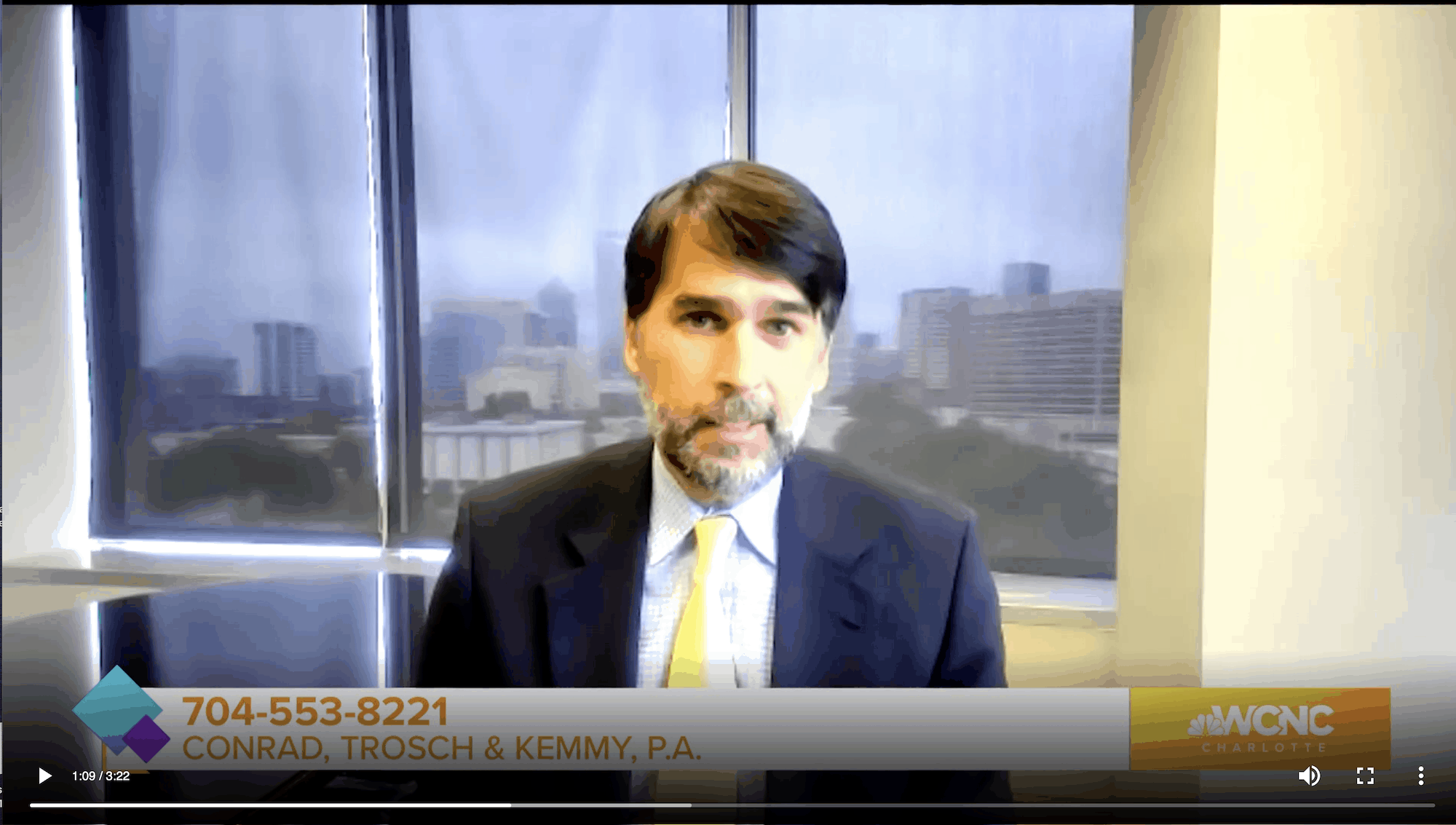 Bill Trosch, civil litigation attorney charlotte, nc on charlotte today