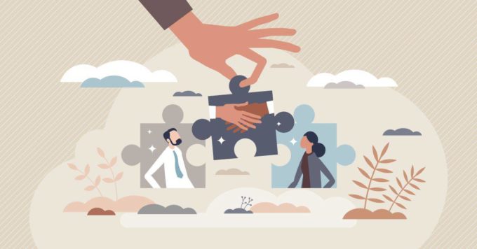 collaborative image – illustration Collaborative law illustration